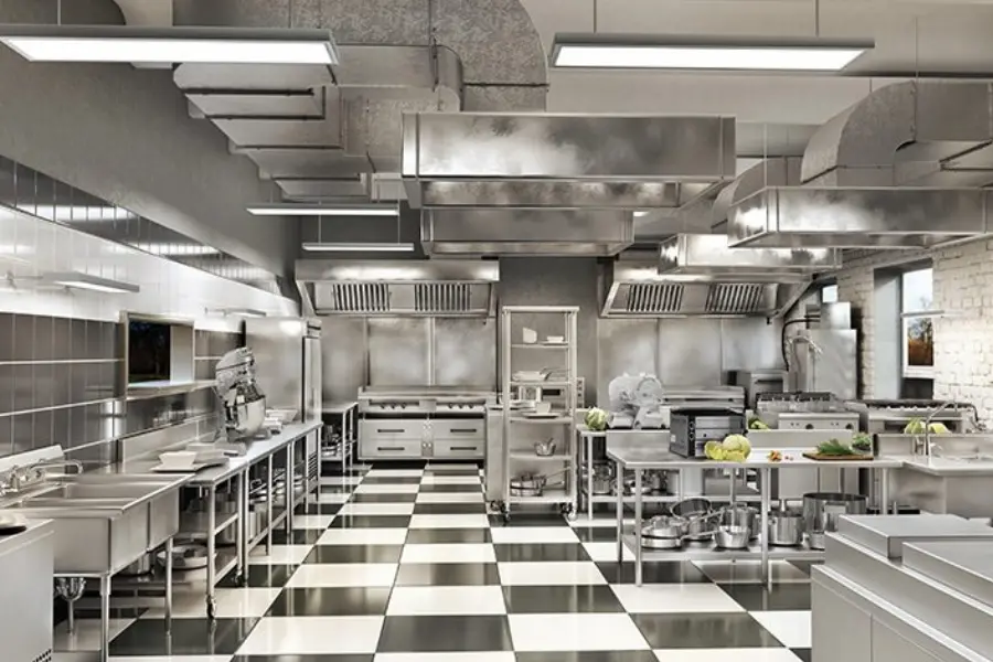 commercial kitchen layout