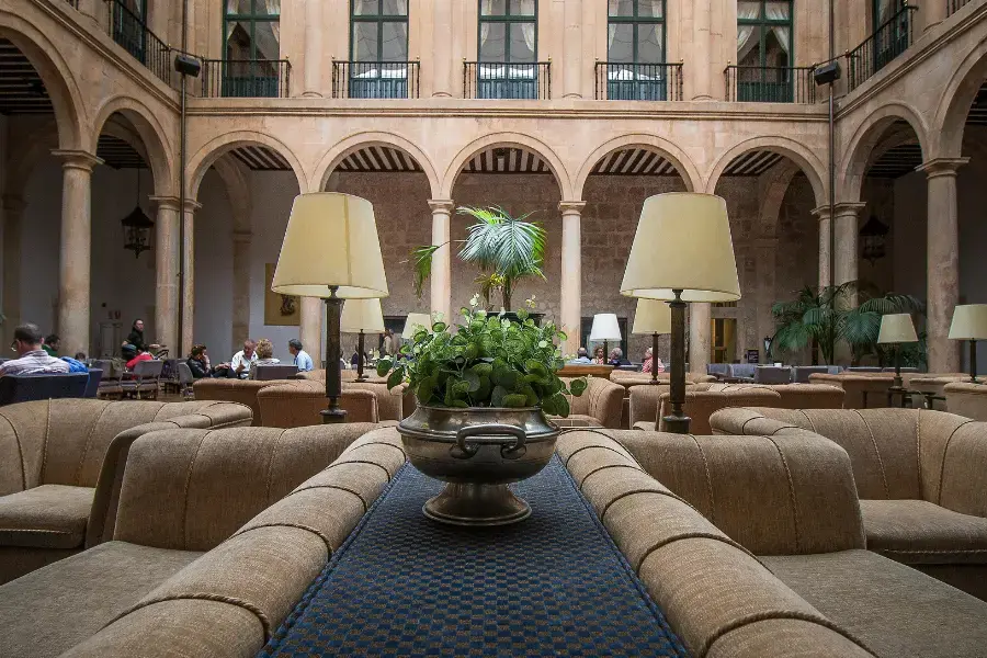 interior design of a hotel