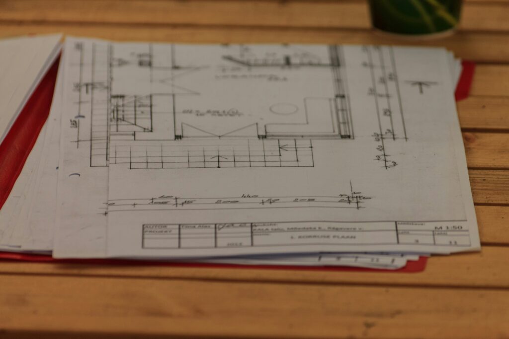 Back-of-house facility planning during hotel construction
