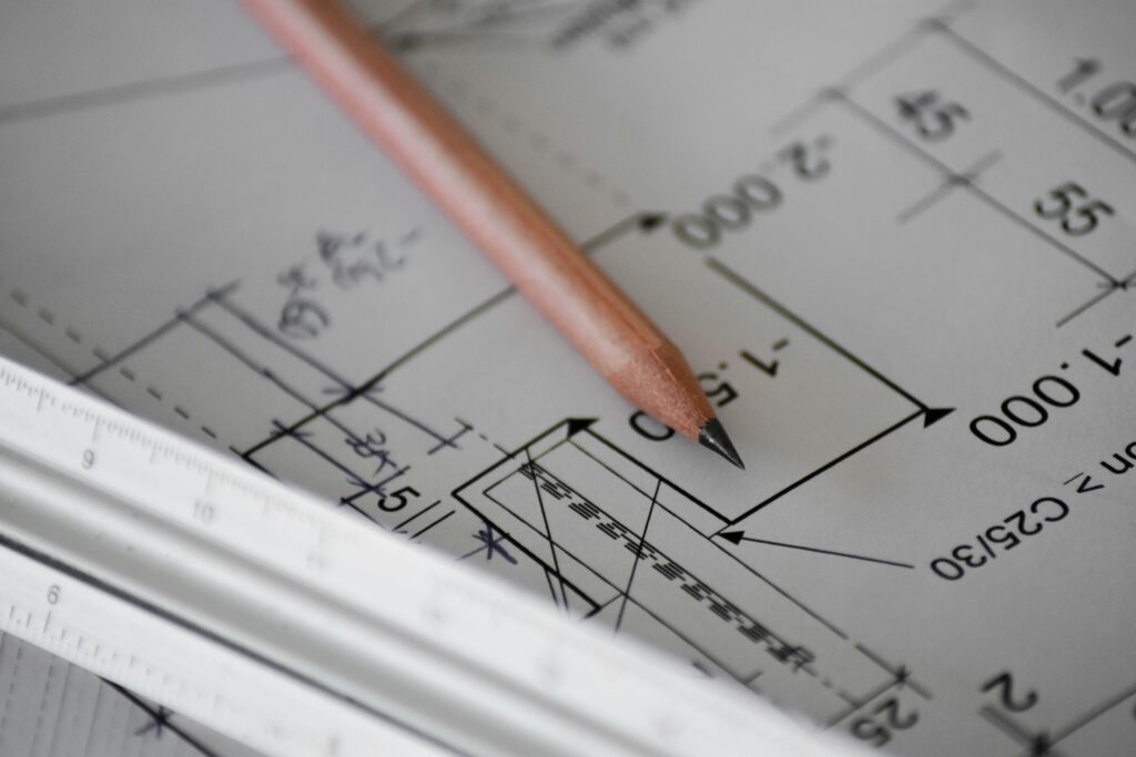 Hospitality consulting team reviewing facility waste flow plan